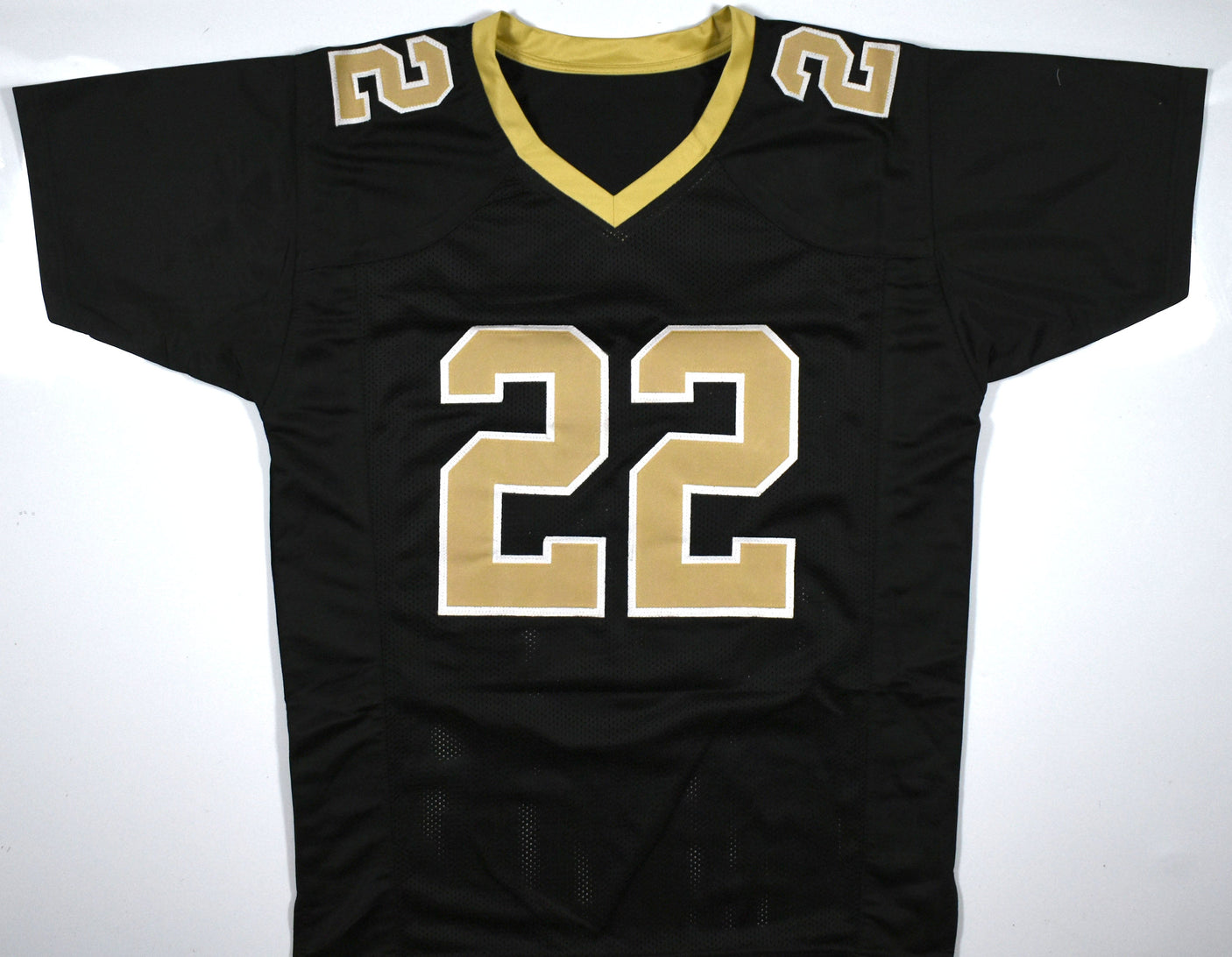 Rashid Shaheed Autographed Black Pro Style Jersey - Beckett W Hologram *Black