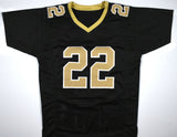 Rashid Shaheed Autographed Black Pro Style Jersey - Beckett W Hologram *Black