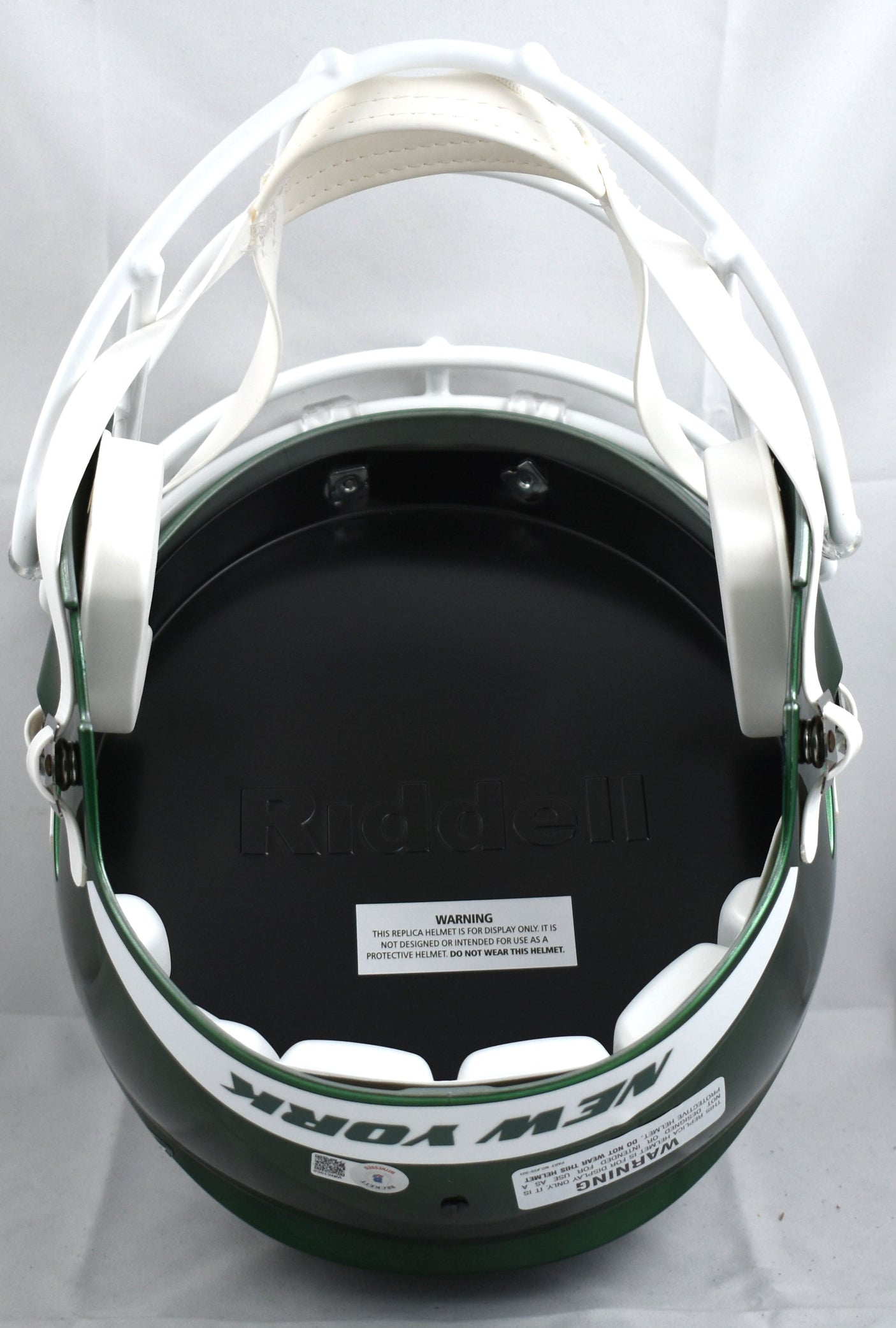 Ahmad Sauce Gardner Autographed Jets 2024 F/S Speed Helmet - Beckett W Hologram