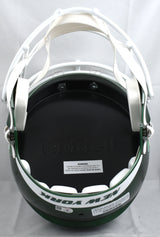 Ahmad Sauce Gardner Autographed Jets 2024 F/S Speed Helmet - Beckett W Hologram