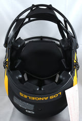 Eric Dickerson Signed LA Rams F/S Eclipse Authentic Helmet w/HOF- Beckett W Auth