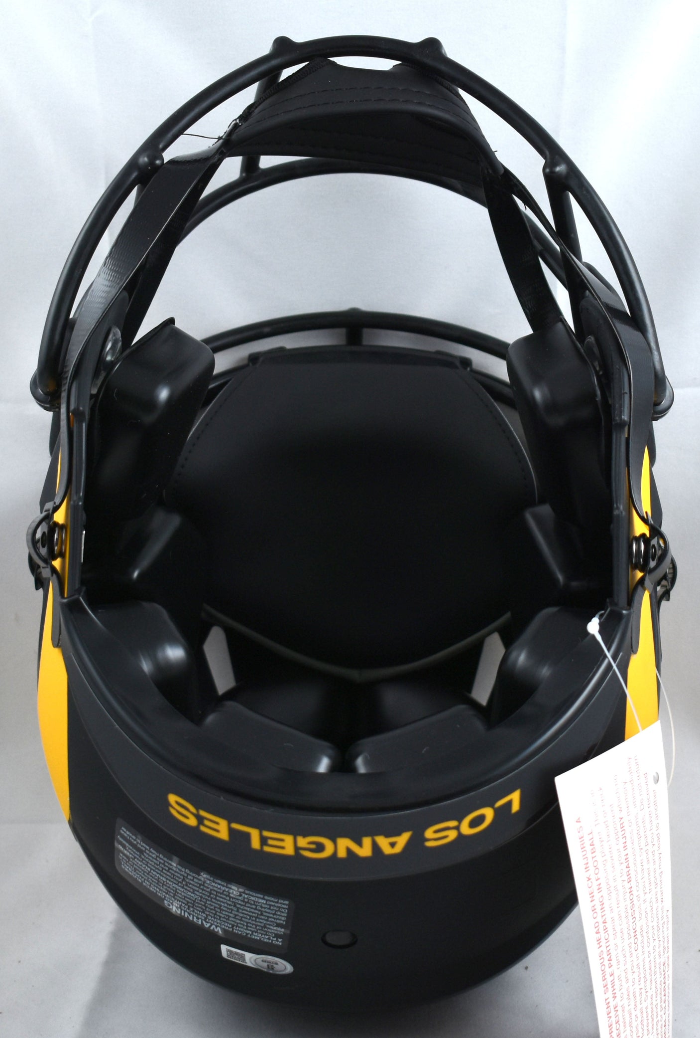 Eric Dickerson Signed LA Rams F/S Eclipse Authentic Helmet w/HOF- Beckett W Auth