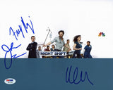 The Night Shift Cast (3) Rodriguez, Lemon & Leung Signed 8X10 Photo PSA #W11330