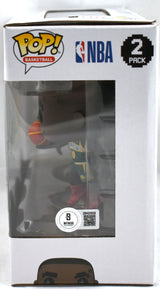 Gary Payton Shawn Kemp Signed Seattle Supersonics Funko Pop - Beckett W Holo