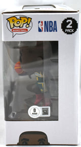 Gary Payton Shawn Kemp Signed Seattle Supersonics Funko Pop - Beckett W Holo