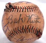 Sandlot Cast Signed Custom Baseball w/8 Actors Inscribed - Beckett W Holo *Blue