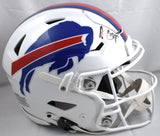 Amari Cooper Signed Buffalo Bills F/S SpeedFlex Helmet - Beckett W Hologram