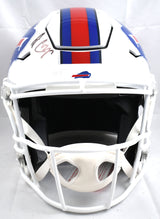 Amari Cooper Signed Buffalo Bills F/S Speed Flex Helmet - Beckett W Hologram