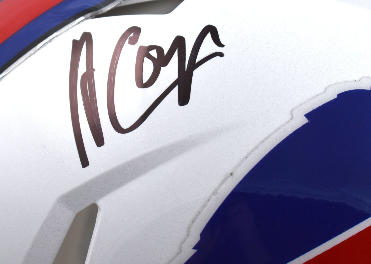 Amari Cooper Signed Buffalo Bills F/S Speed Authentic Helmet- Beckett W Hologram