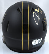 Aidan O'Connell Signed Purdue Script Speed Mini Helmet- Beckett W Hologram *Gold