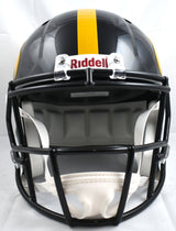 George Kittle Signed Iowa Hawkeyes F/S Speed Helmet- Beckett W Hologram *White