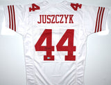 Kyle Juszczyk Autographed White Pro Style Jersey - Beckett W Hologram *Black