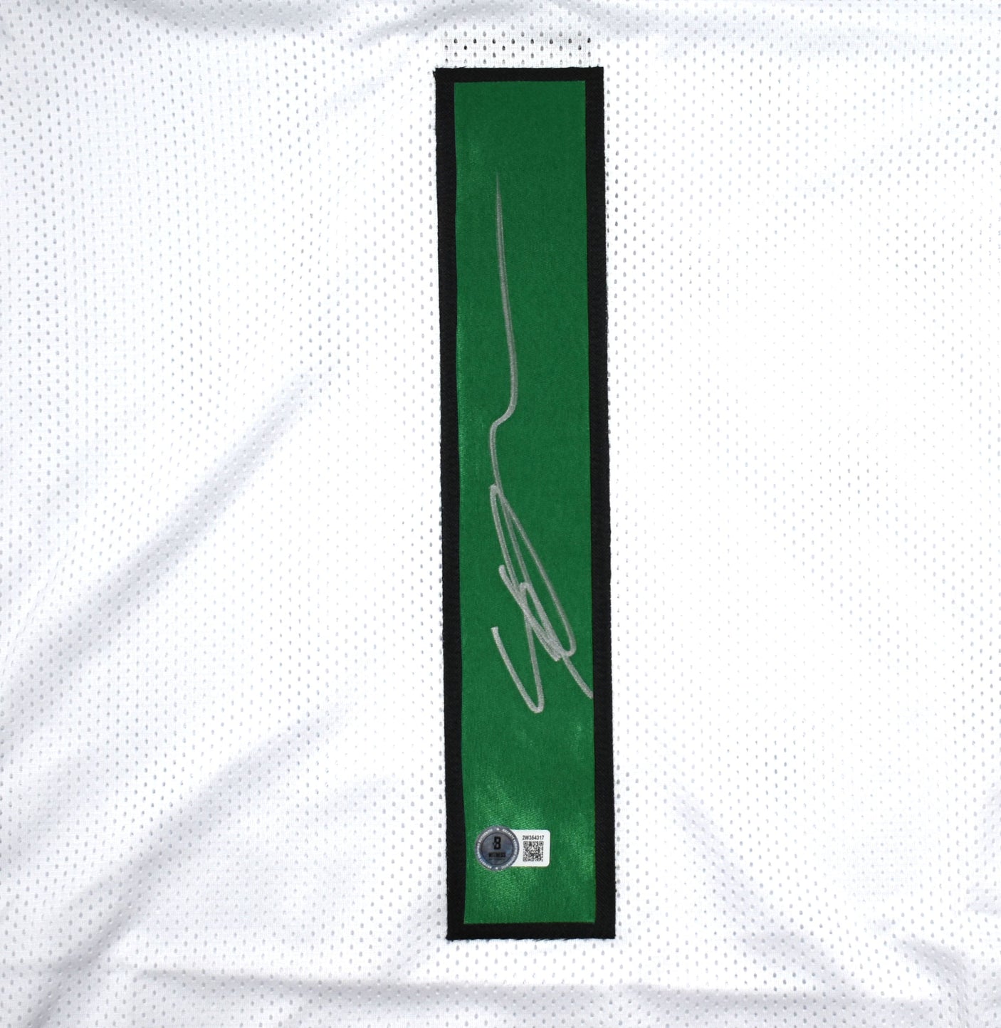 Ahmad Sauce Gardner Autographed White Pro Style Jersey-Beckett W Hologram*Silver