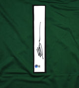 Ahmad Sauce Gardner Autographed Green Pro Style Jersey-Beckett W Hologram *Black