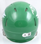 A.J. Brown Autographed Eagles Alternate 23 Speed Mini Helmet - Beckett W Holo