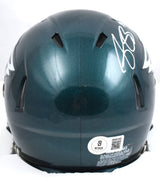 AJ Brown Signed Philadelphia Eagles Speed Mini Helmet-Beckett W Holo *White thin