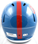 A.J. Brown Autographed Ole Miss Rebels F/S Speed Helmet- Beckett W Hologram