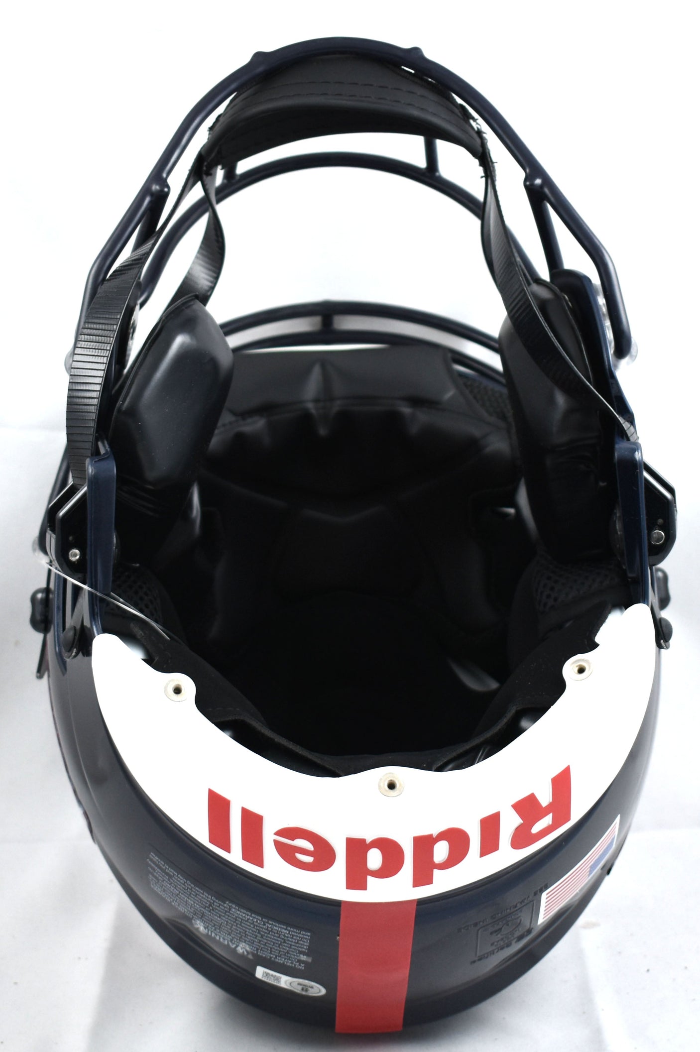 A.J. Brown Autographed Ole Miss Rebels F/S Speed Flex Helmet - Beckett W Holo