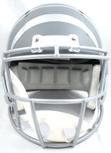 Ja'Marr Chase Autographed Bengals F/S Slate Speed Helmet - Beckett W Hologram