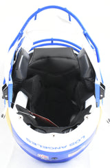 Marshall Faulk Autographed Rams F/S Speed Flex Helmet - Beckett W Hologram