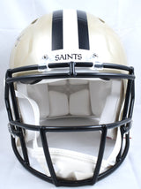 Ricky Williams Signed Saints F/S Speed Authentic Helmet SWED - Beckett W Holo