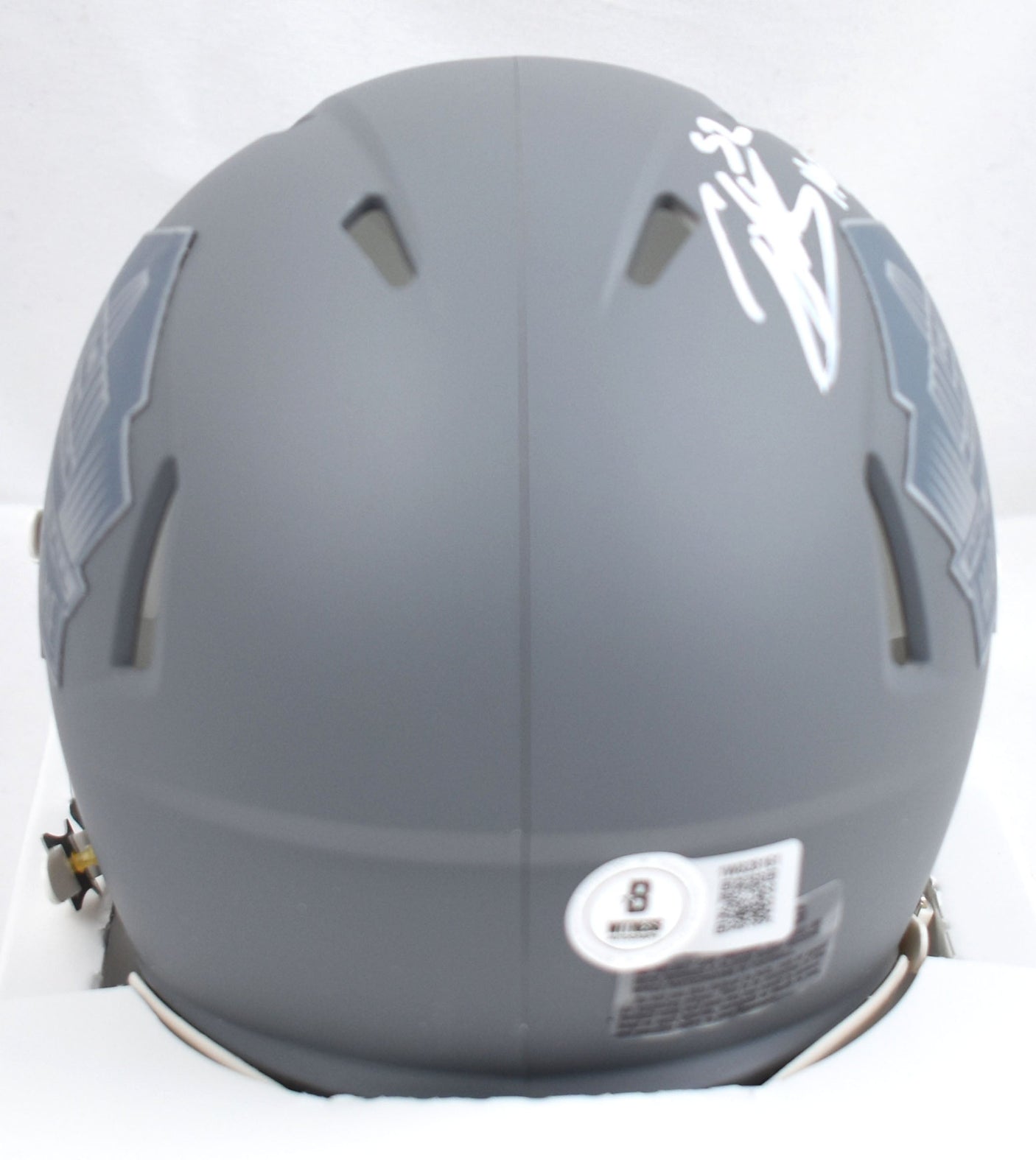 Patrick Willis Autographed 49ers Slate Speed Mini Helmet w/ HOF - Beckett W Holo