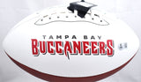 Derrick Brooks Autographed Buccaneers Logo Football w/SB Champs - Beckett W Holo