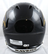 Derrick Henry Autographed Baltimore Ravens F/S Speed Helmet - Beckett W Hologram