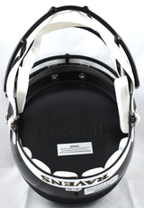 Derrick Henry Autographed Baltimore Ravens F/S Speed Helmet - Beckett W Hologram