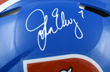 John Elway Signed Broncos F/S 75-96 Speed Authentic Helmet - Beckett W Hologram