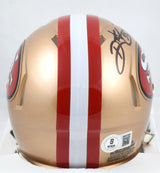 Ricky Watters Signed San Francisco 49ers 64-95 Speed Mini Helmet- Beckett W Holo