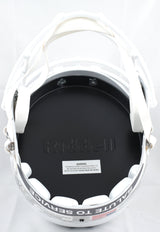 Brandon Graham Autographed Eagles F/S Salute 24 Speed Helmet- Beckett W Hologram