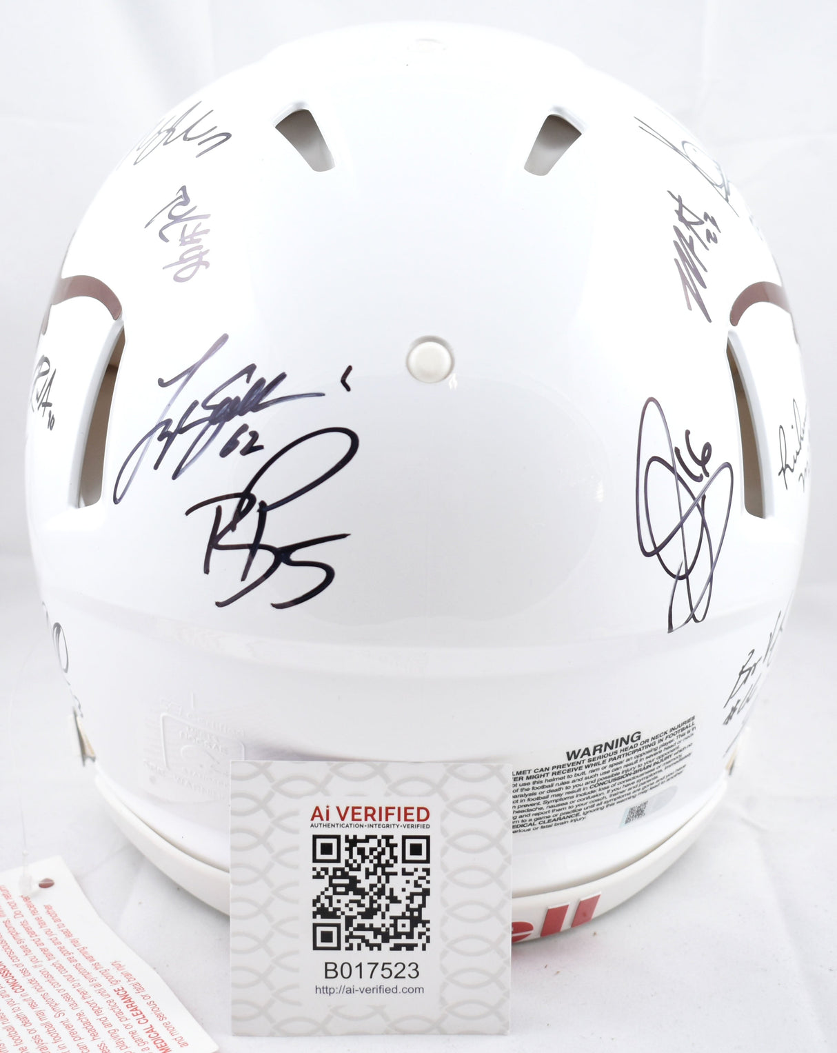 2005 Texas Longhorns Autographed F/S Speed Authentic Helmet - Ai Verified *Black