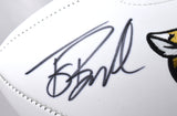 Tony Boselli Autographed Jacksonville Jaguars Logo Football HOF - Beckett W Holo