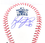 Kyle Tucker Autographed Rawlings World Series OML Baseball - Beckett W Hologram