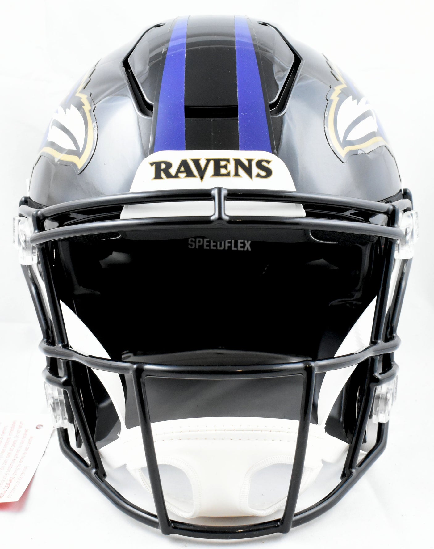 Ray Lewis Autographed Baltimore Ravens F/S Speed Flex Helmet - Beckett W Holo