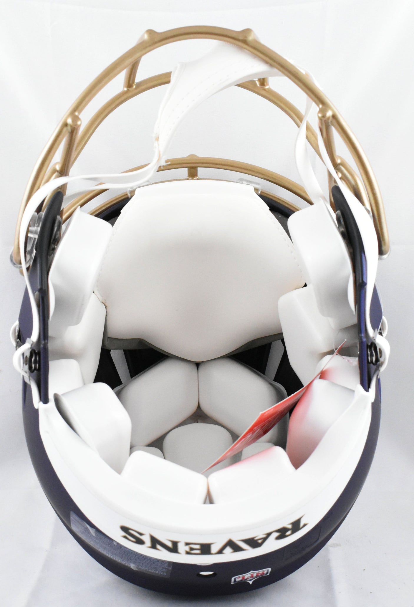 Ray Lewis Autographed Ravens F/S Alt 24 Speed Authentic Helmet - Beckett W Holo