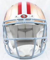 Fred Warner Autographed 49ers F/S Speed Authentic Helmet - Beckett W Hologram