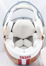 Fred Warner Autographed 49ers F/S Speed Authentic Helmet - Beckett W Hologram