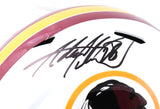 Adrian Peterson Signed Washington F/S Flat White Speed Helmet - Beckett W Holo