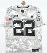 Emmitt Smith Signed Cowboys Salute 2024 Nike Game Jersey- Beckett W Holo *Silver