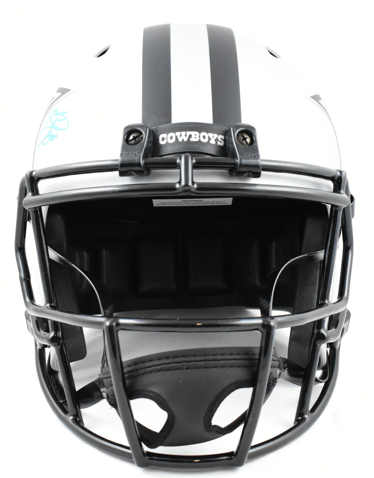 Emmitt Smith Autographed Dallas Cowboys F/S Rave Speed Helmet-Beckett W Hologram