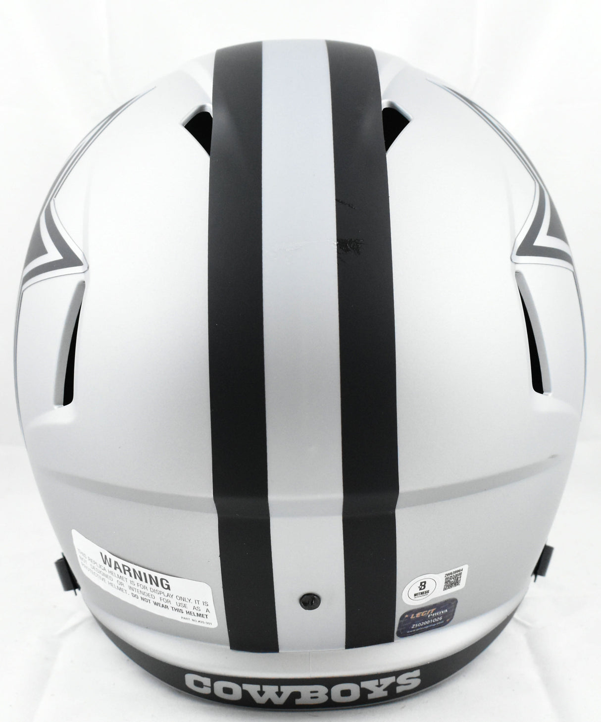 Emmitt Smith Autographed Dallas Cowboys F/S Rave Speed Helmet-Beckett W Hologram