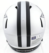 Emmitt Smith Signed Dallas Cowboys F/S Rave Speed Authentic Helmet-BeckettW Holo