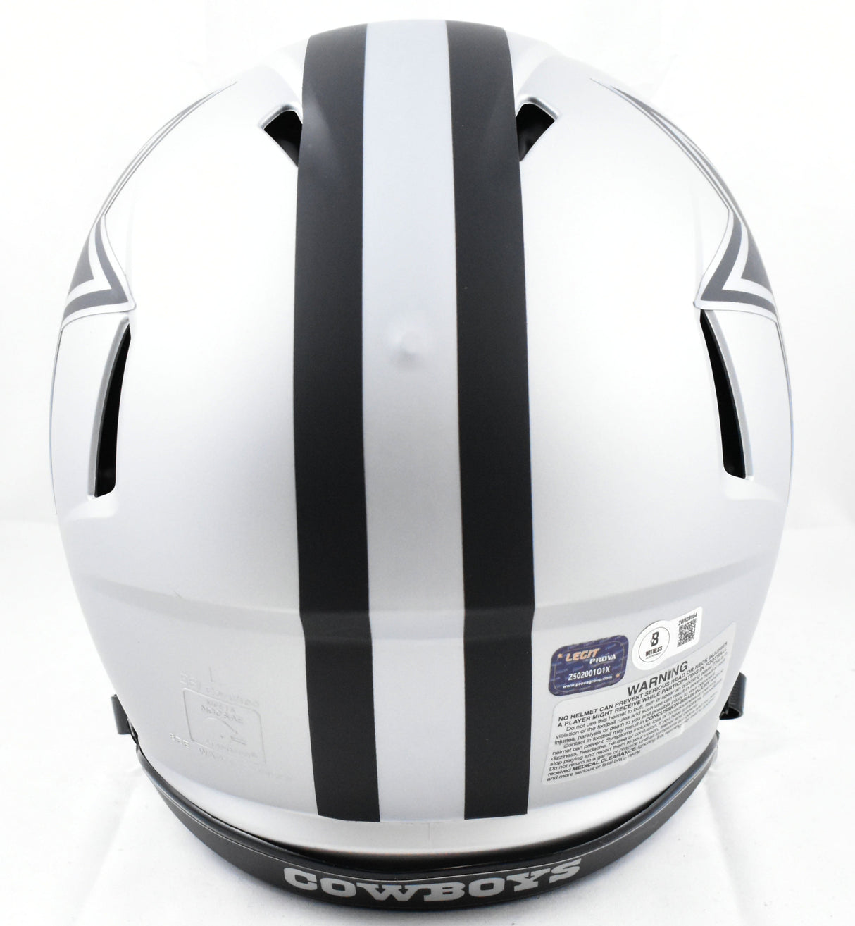 Emmitt Smith Signed Dallas Cowboys F/S Rave Speed Authentic Helmet-BeckettW Holo