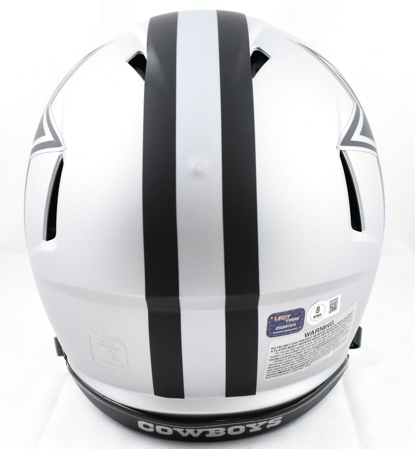 Emmitt Smith Signed Dallas Cowboys F/S Rave Speed Authentic Helmet-BeckettW Holo