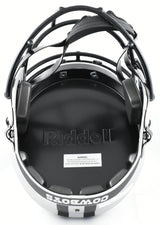 Michael Irvin Autographed Dallas Cowboys F/S Rave Speed Helmet-BeckettW Hologram