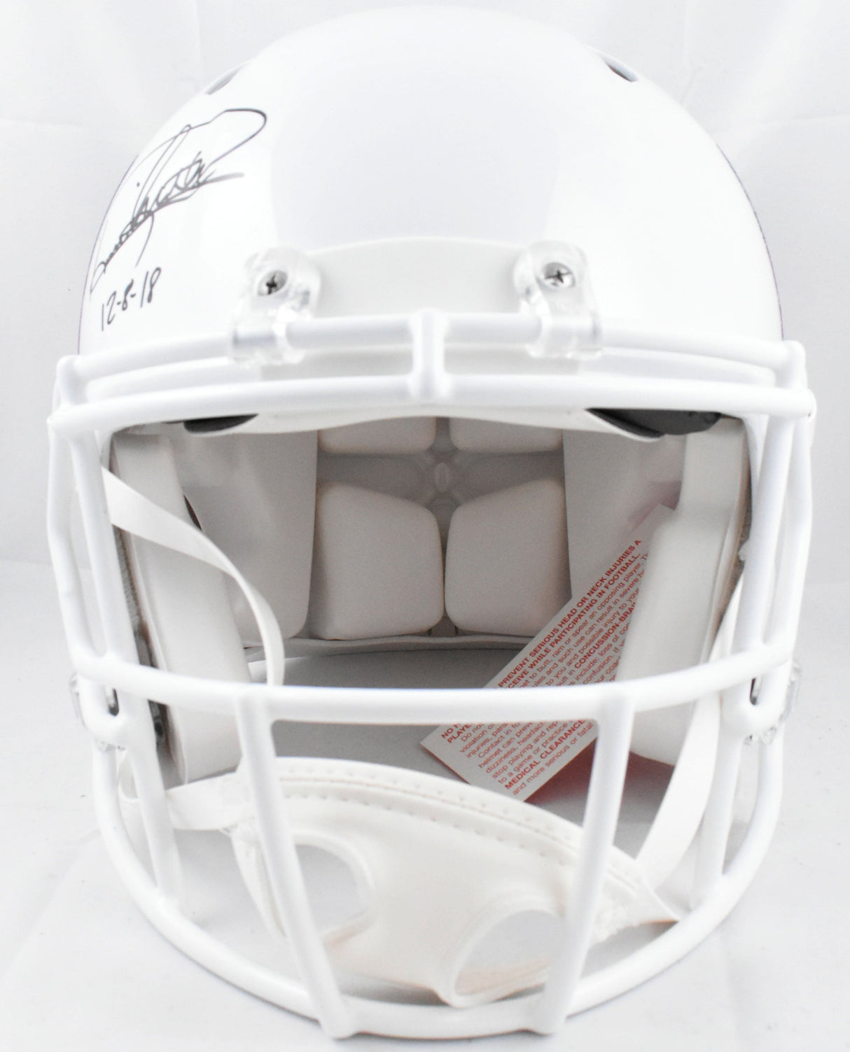Tony Dorsett Derrick Henry Signed NFL F/S Authentic Helmet 99 TD Club-Beckett W