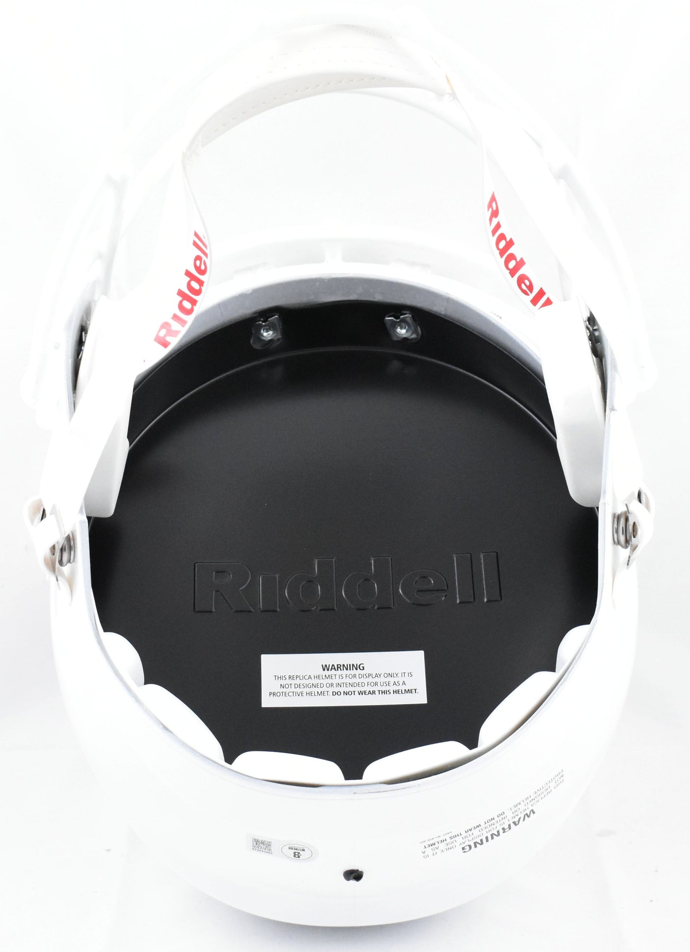 DeMarvion Overshown Autographed Texas F/S Speed Helmet - Beckett W Hologram