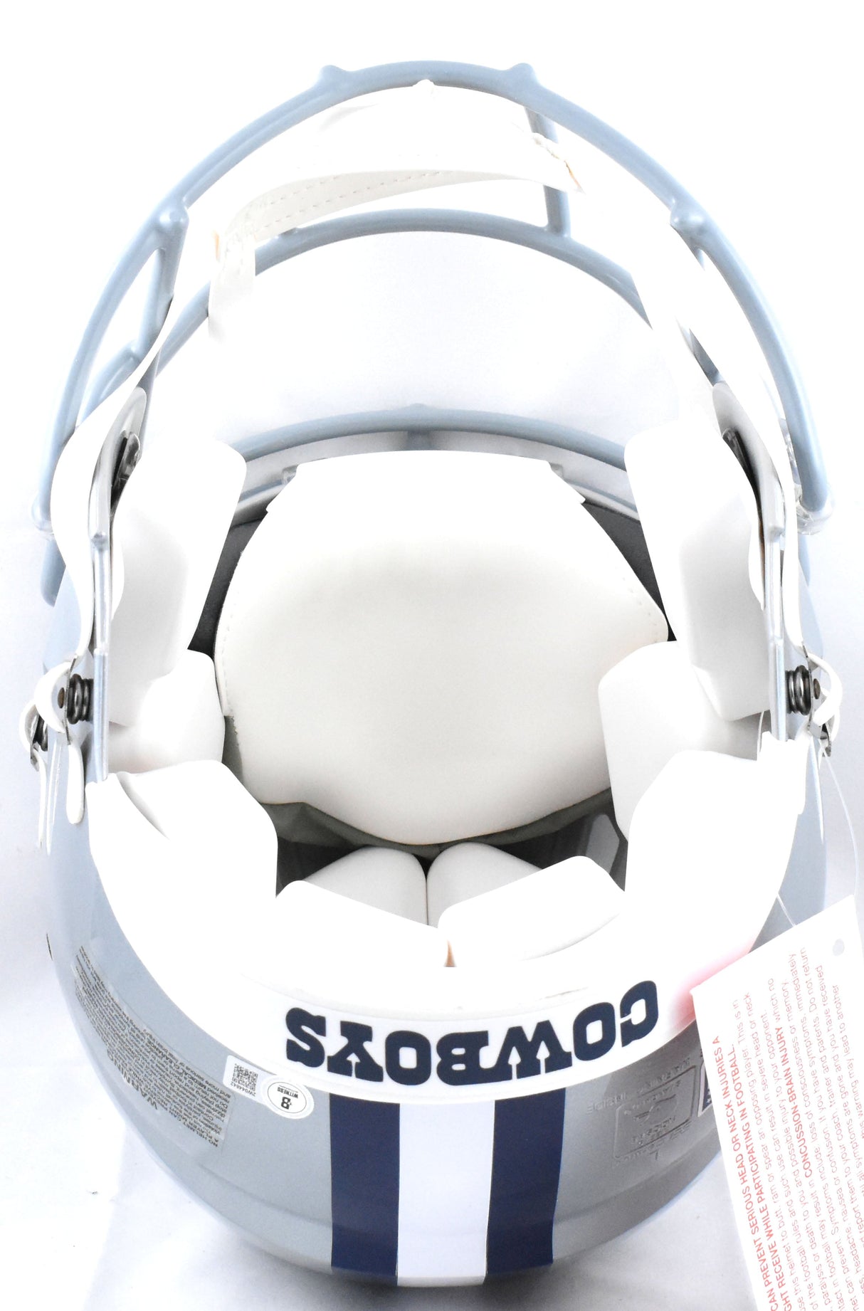 DeMarvion Overshown Signed Cowboys F/S Speed Authentic Helmet - Beckett W Holo